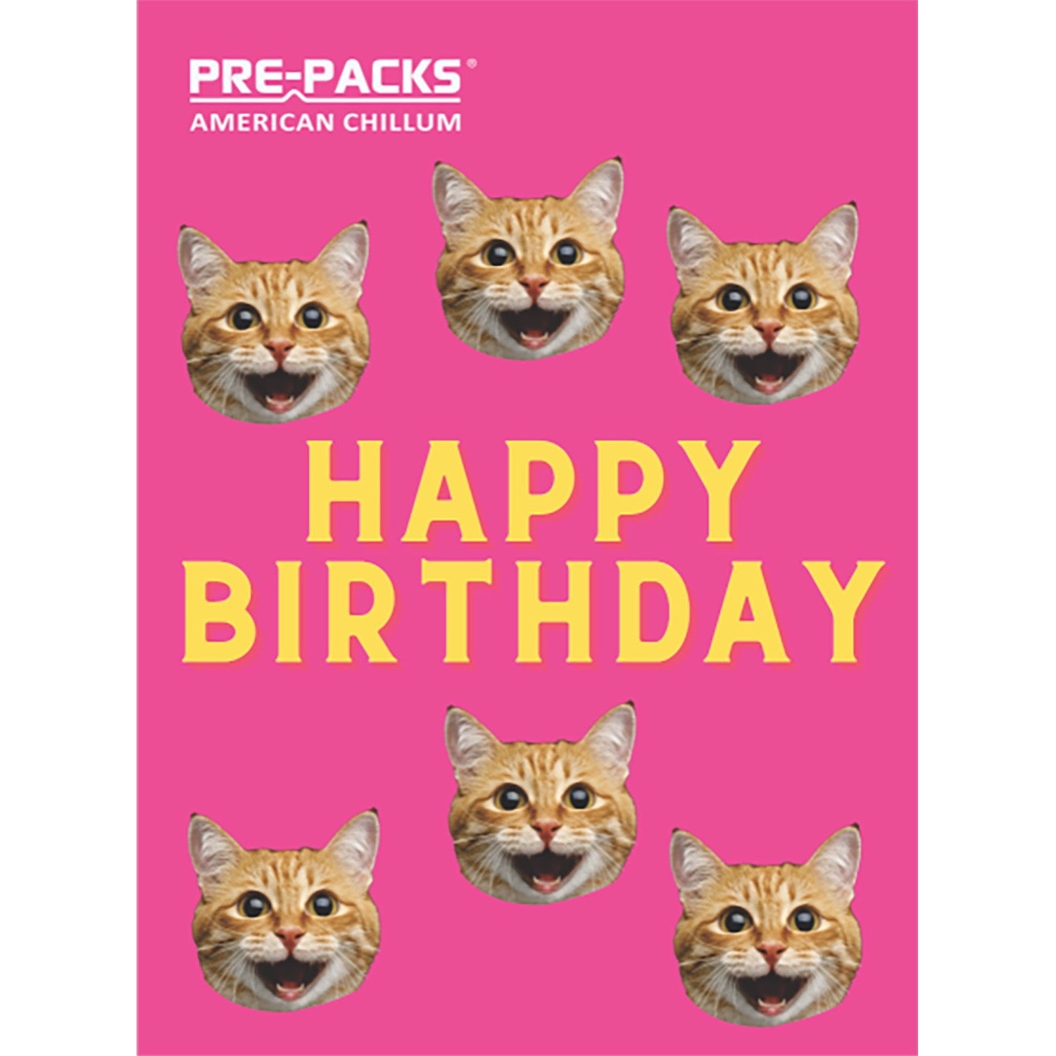 Meow-tiful Birthday Wishes Celebrate Pre-Made Chillums