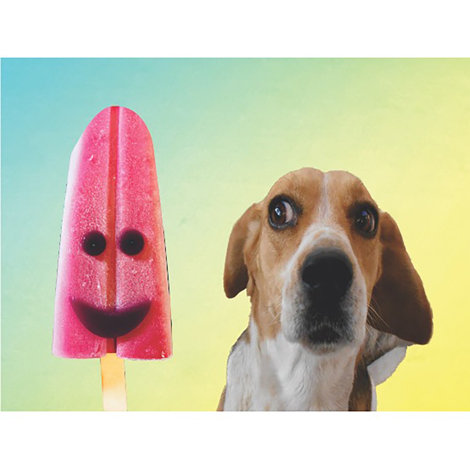 Popsicle Beagle Animal Pre-Made Design Chillums